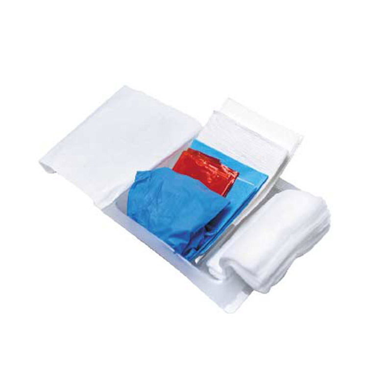 On-off dressing kits for dialysis