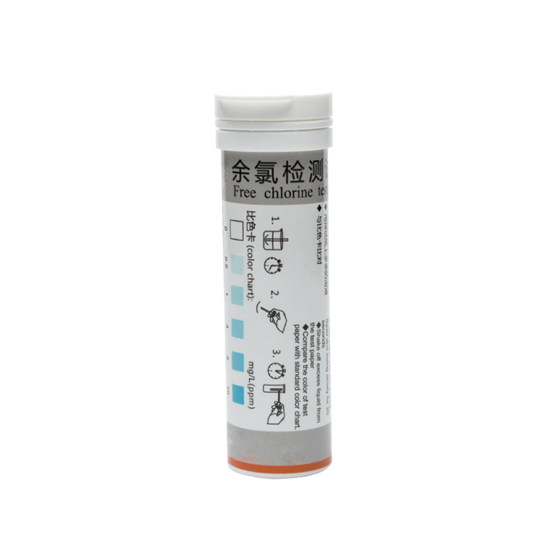 Dialysis water Residual Chlorine test strips