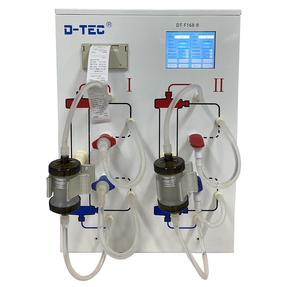 Dialyzer reprocessing machine